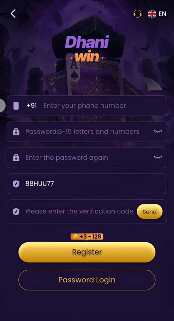 Dhani Win Register Process